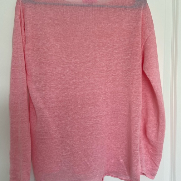 Lilly Pulitzer Pink Linen Alana Pullover XS - Picture 4 of 9